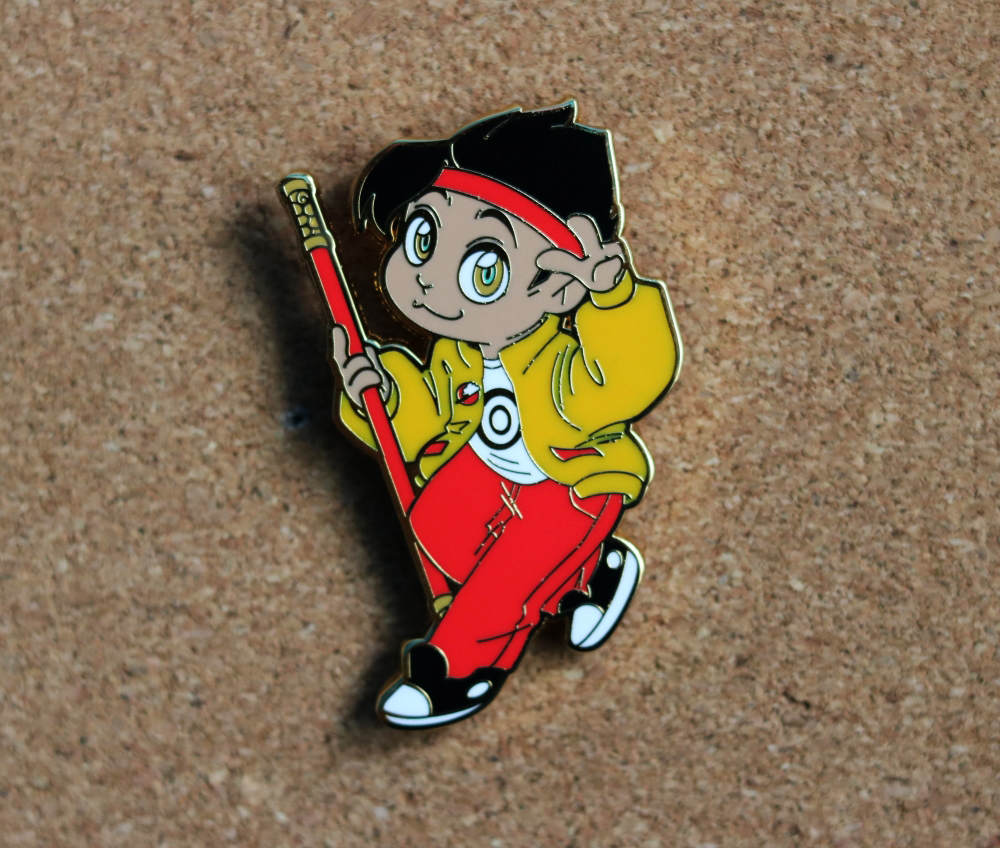 Monkey Boy Enamel Pin