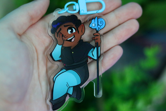 Double-Sided Gus Acrylic Charm