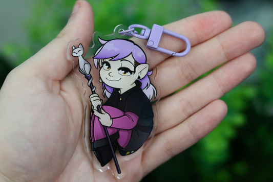 Double-Sided Amity Acrylic Charm