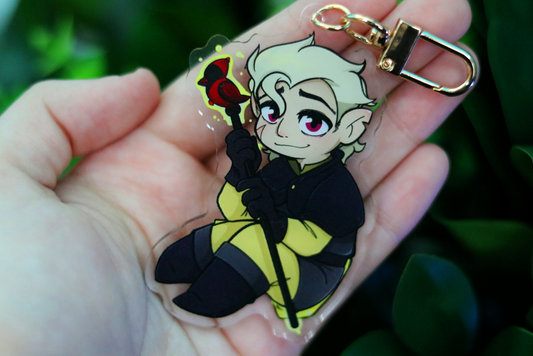 Double-Sided Hunter Acrylic Charm