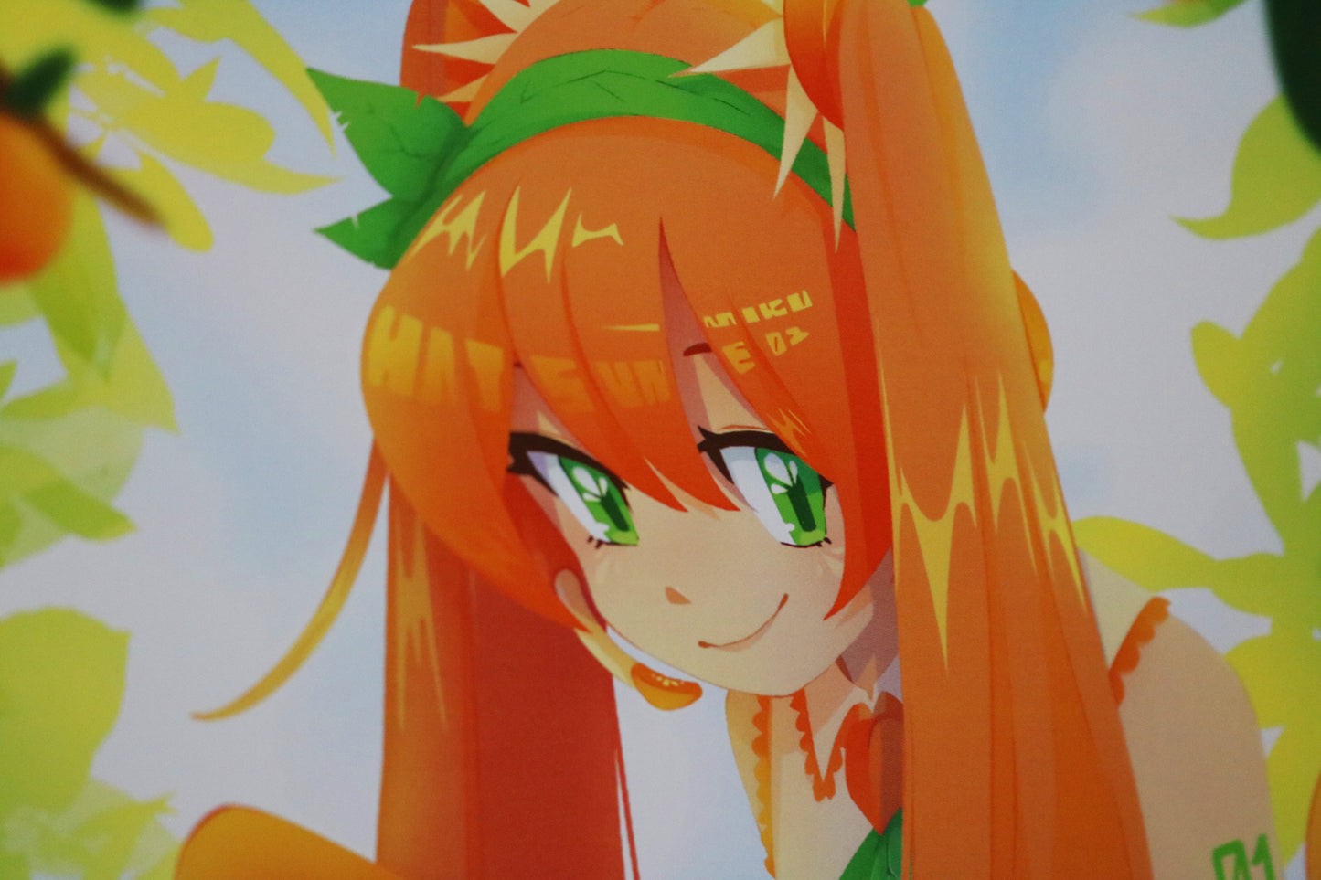 Florida Orange Bird Miku Poster